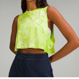 NWT Lululemon All Yours Cropped Cotton Tank Top